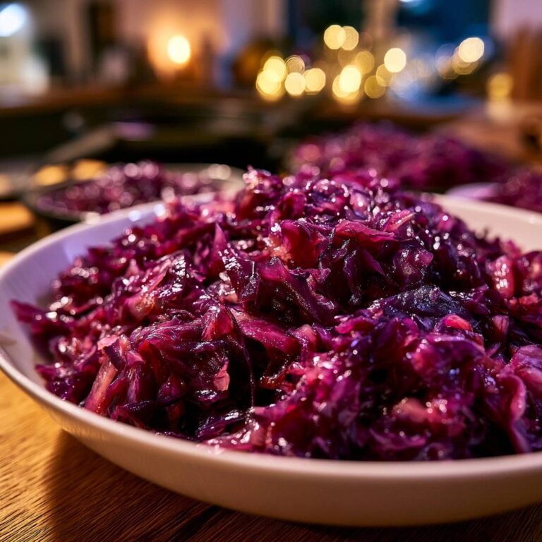 Klassischer Apfel-Rotkohl: Das Rezept für perfekten Glanz