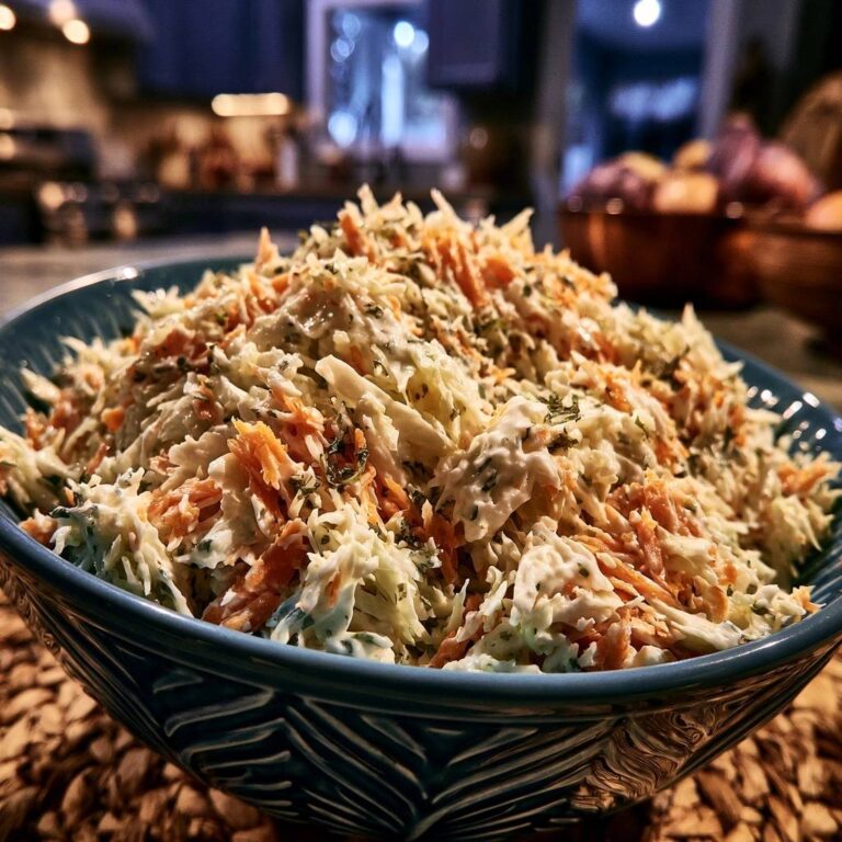 Klassischer Cremiger Coleslaw: Das beste Rezept gegen Wässern