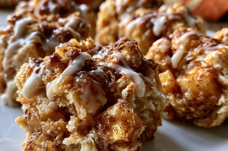 Knusprige Apfel-Zimt-Fritter-Muffins