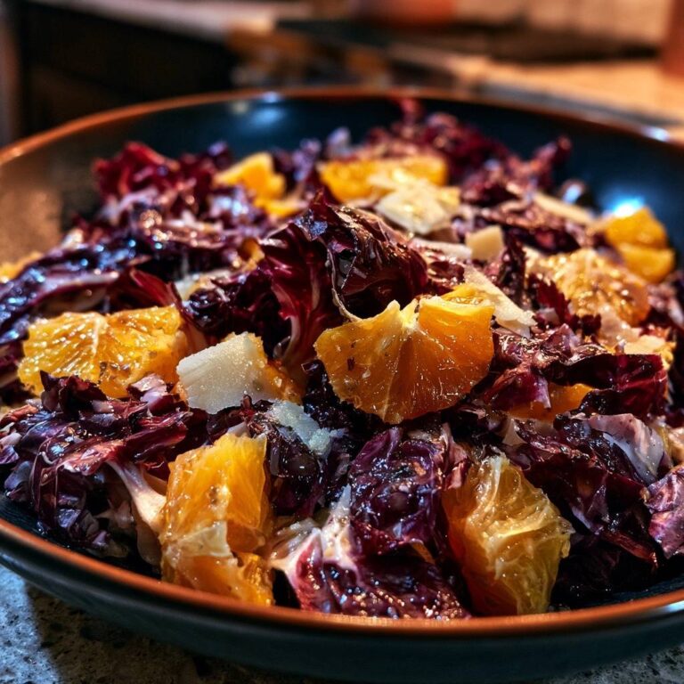 Mediterraner Radicchio-Orangen-Salat: Rezept ohne Bitterkeit