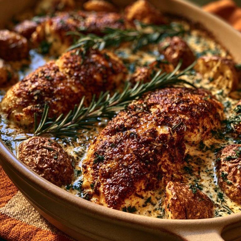 Mediterranes Rosmarin-Hähnchen aus dem Ofen: Saftig & Zart