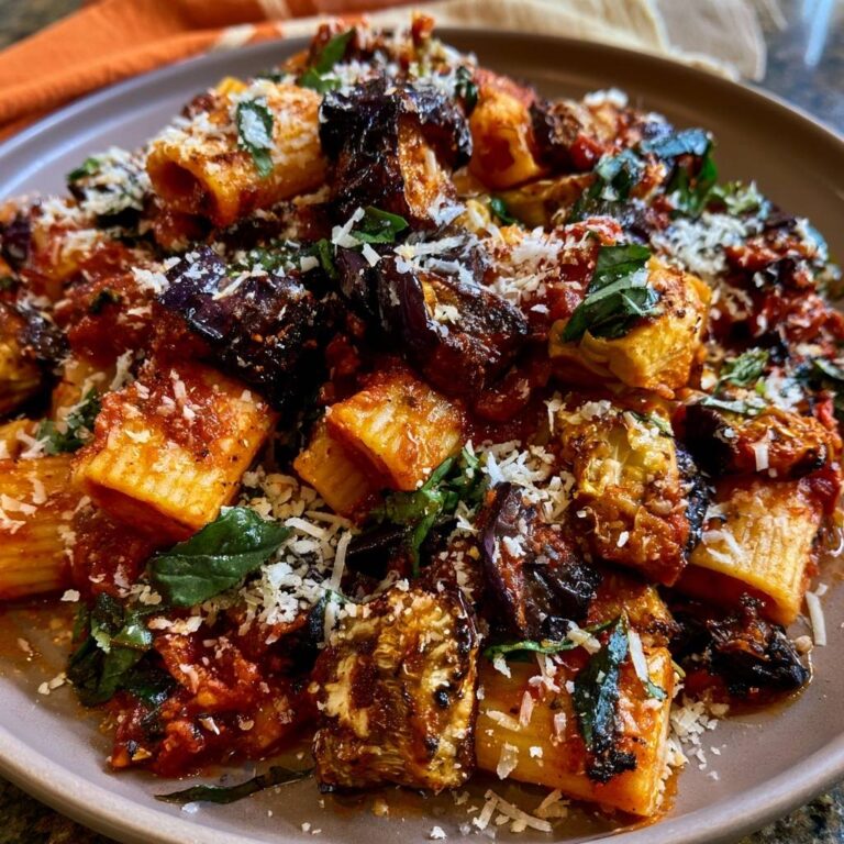 Rigatoni alla Norma (Nie wieder matschige Auberginen!)