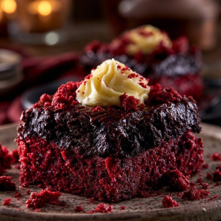 Saftige Red Velvet Brownies: Das Rezept gegen trockenen Teig
