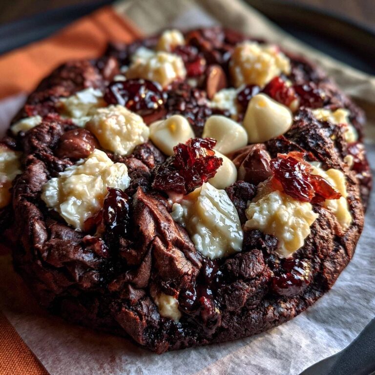 Ultimative Triple Chocolate Cranberry Cookies: Fudgy & Soft